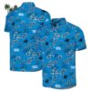 Mens Reyn Spooner Blue Carolina Panthers Hawaiian Shirt Carolina Panthers Aloha Shirt 1
