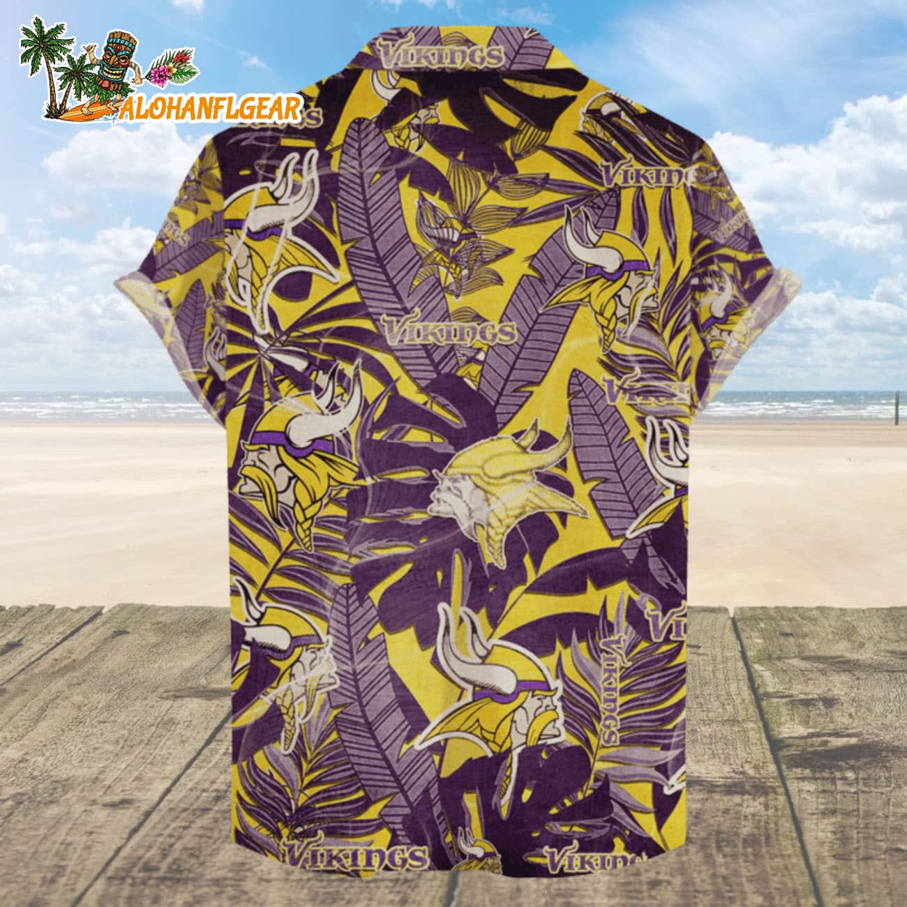 Minnesota Vikings Hawaiian Shirt Retro Logo Revolution NFL Aloha Shirt 2025 Minnesota Vikings Hawaiian Shirt Retro Logo Revolution NFL Aloha Shirt 2025