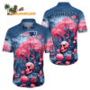 New England Patriots Halloween Skull Pumpkin New England Patriots Aloha Shirt 1