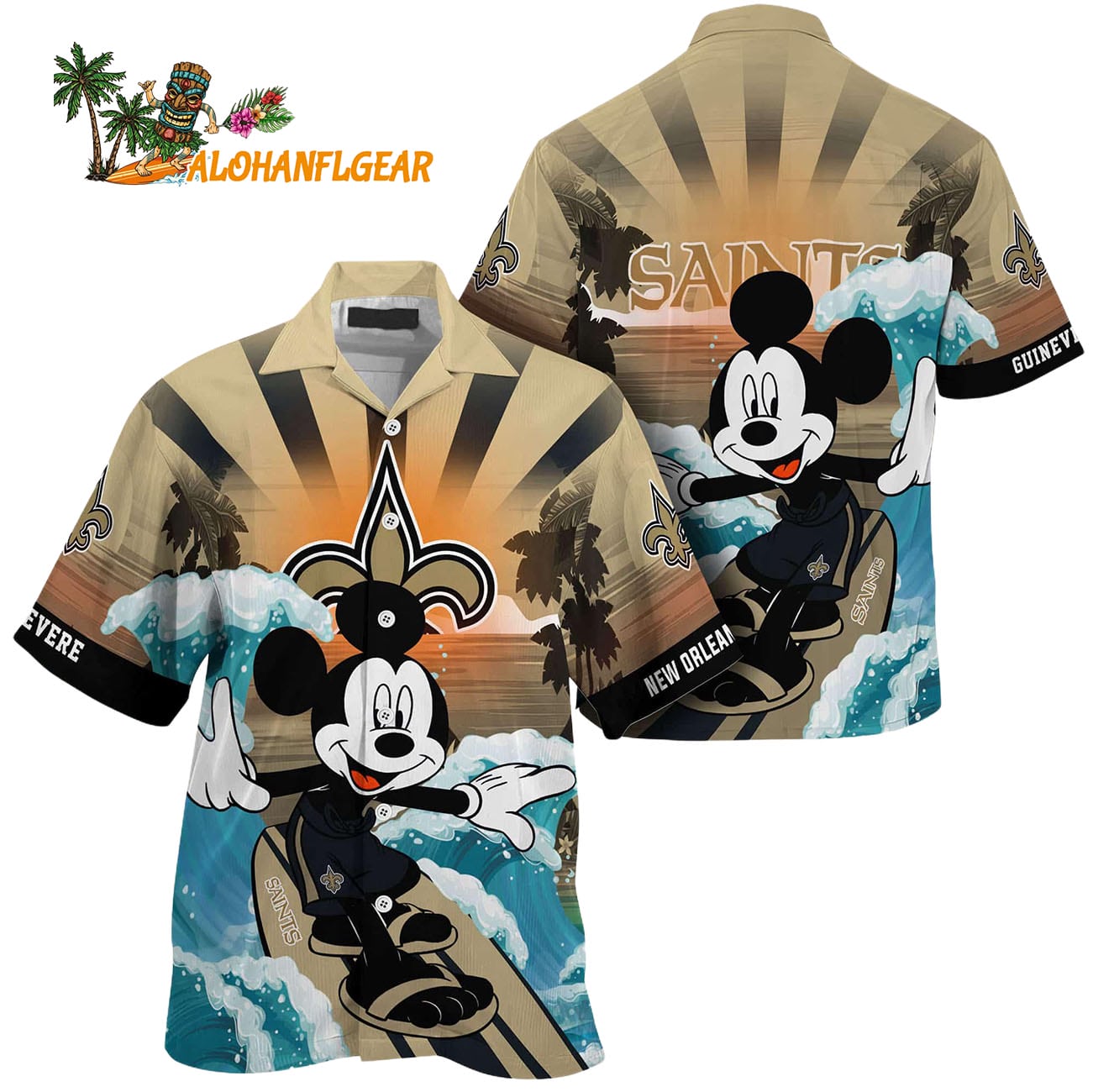 New Orleans Saints Special Mickey Mouse Movies Design Summer Hawaiian Shirt, New Orleans Saints Aloha Shirt New Orleans Saints Special Mickey Mouse Movies Design Summer Hawaiian Shirt, New Orleans Saints Aloha Shirt
