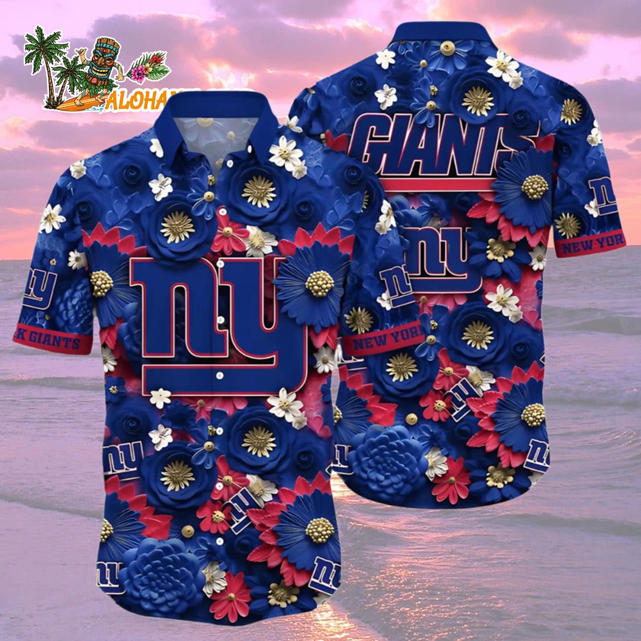 New York Giants Tropical Shirt Full Flower Gift For Woman Men, New York Giants Aloha Shirt New York Giants Tropical Shirt Full Flower Gift For Woman Men, New York Giants Aloha Shirt