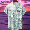 New York Jets Great Wave Hawaiian Shirt Custom Name And Number NFL Aloha Shirt 1