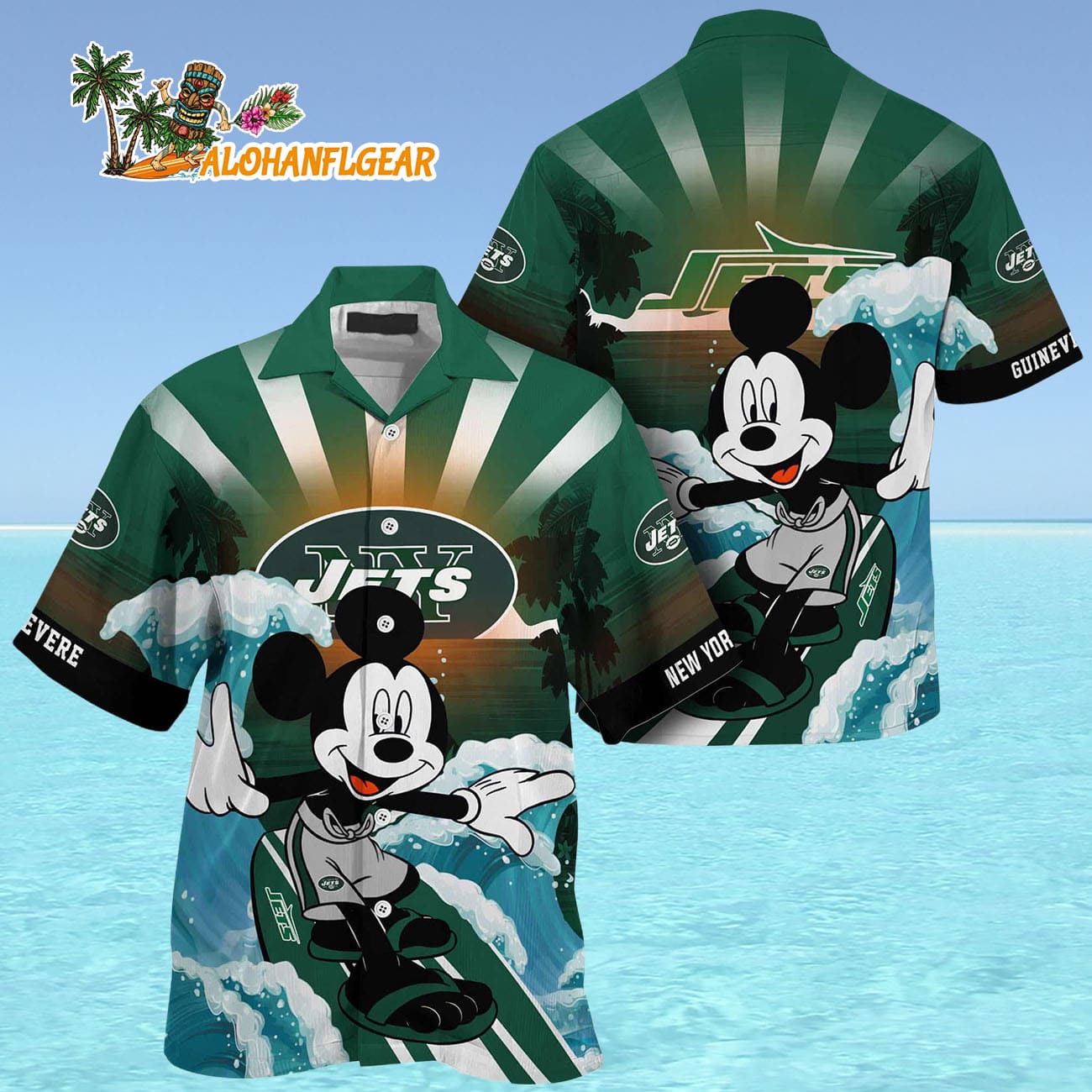 New York Jets Special Mickey Mouse Movies Design Summer Hawaiian Shirt, New York Jets Aloha Shirt New York Jets Special Mickey Mouse Movies Design Summer Hawaiian Shirt, New York Jets Aloha Shirt