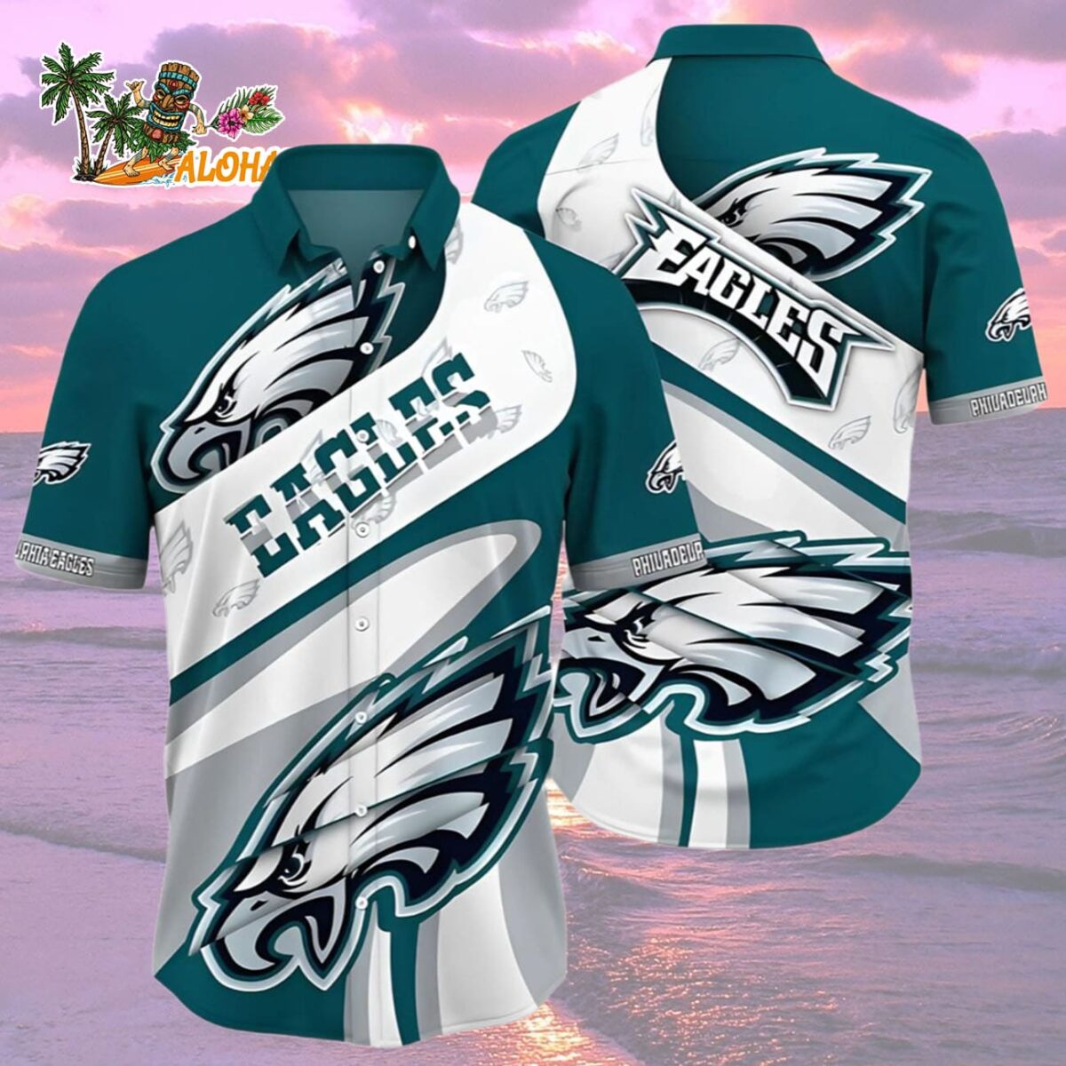 Philadelphia Eagles Aloha Shirt, Philadelphia Eagles Aloha Shirt 1 Philadelphia Eagles Aloha Shirt Philadelphia Eagles Aloha Shirt 2