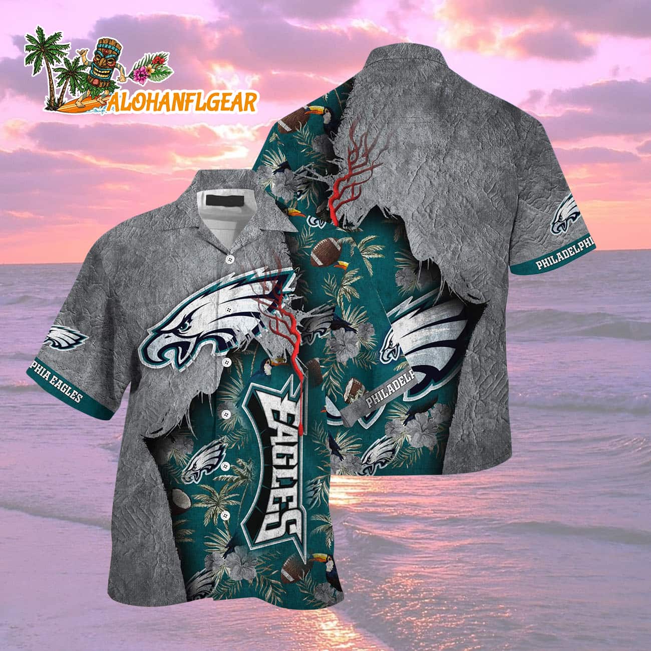 Philadelphia Eagles Football Team Summer God Hawaii Shirt, Football NFL Hawaiian Shirt Philadelphia Eagles Football Team Summer God Hawaii Shirt, Football NFL Hawaiian Shirt