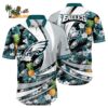 Philadelphia Eagles Hawaiian Shirt Tropical Style Philadelphia Eagles Aloha Shirt 1