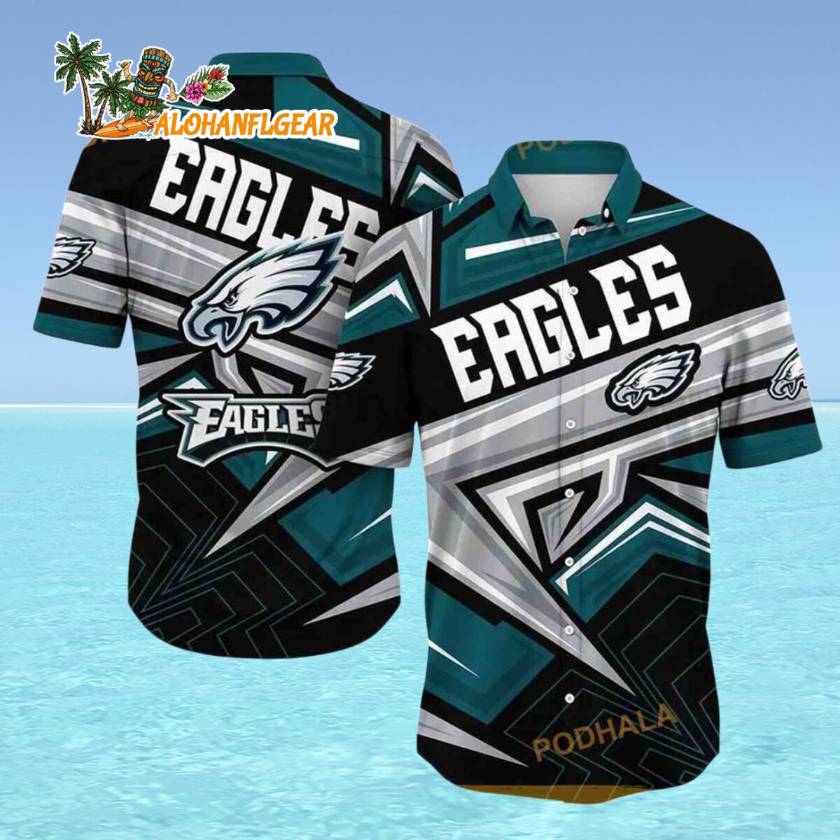 Philadelphia Eagles Shirt Trending Summer For Sports Fans Philadelphia Eagles Aloha Shirt 4