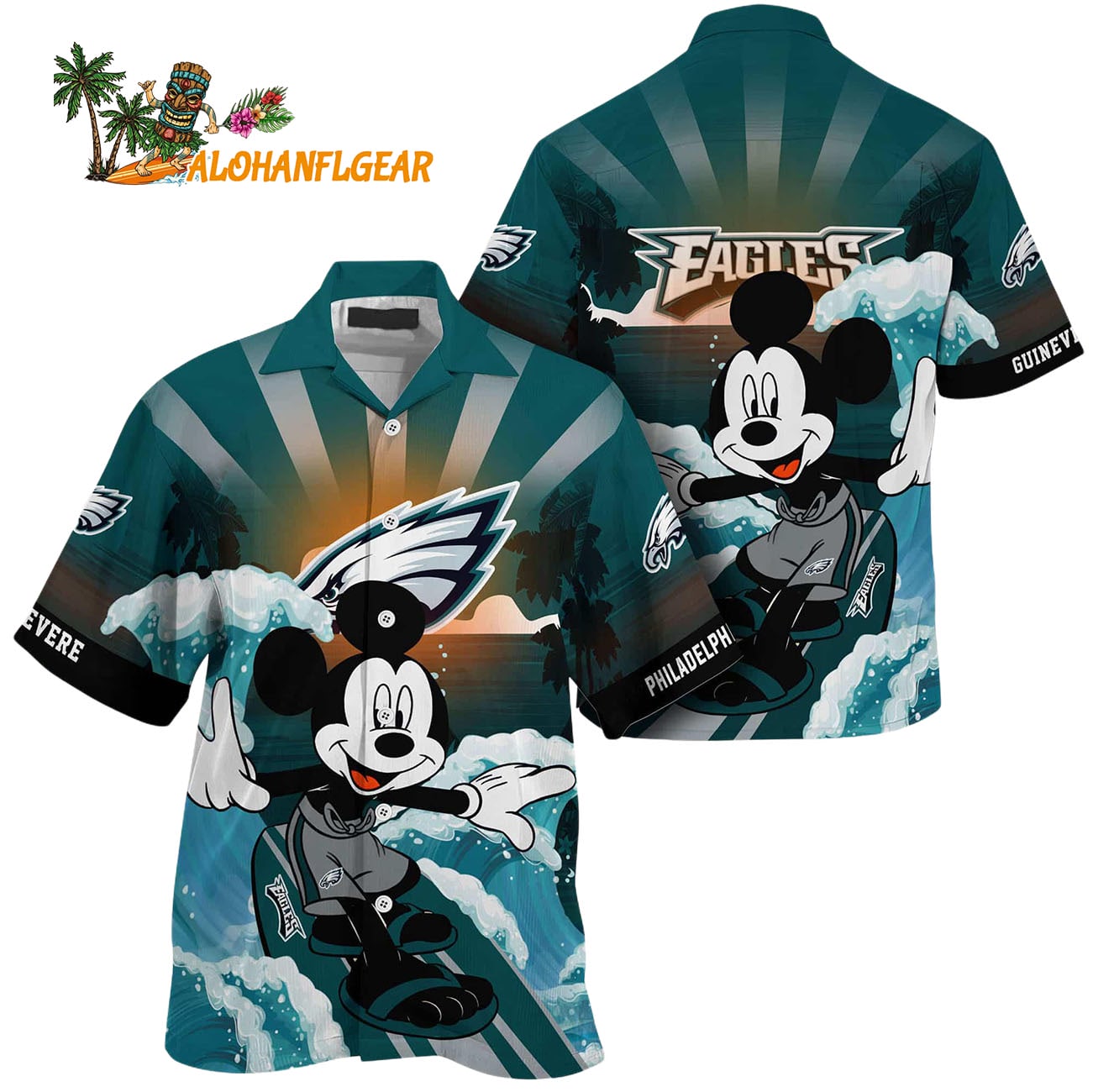 Philadelphia Eagles Special Mickey Mouse Movies Design Summer Hawaiian Shirt, Philadelphia Eagles Aloha Shirt Philadelphia Eagles Special Mickey Mouse Movies Design Summer Hawaiian Shirt, Philadelphia Eagles Aloha Shirt