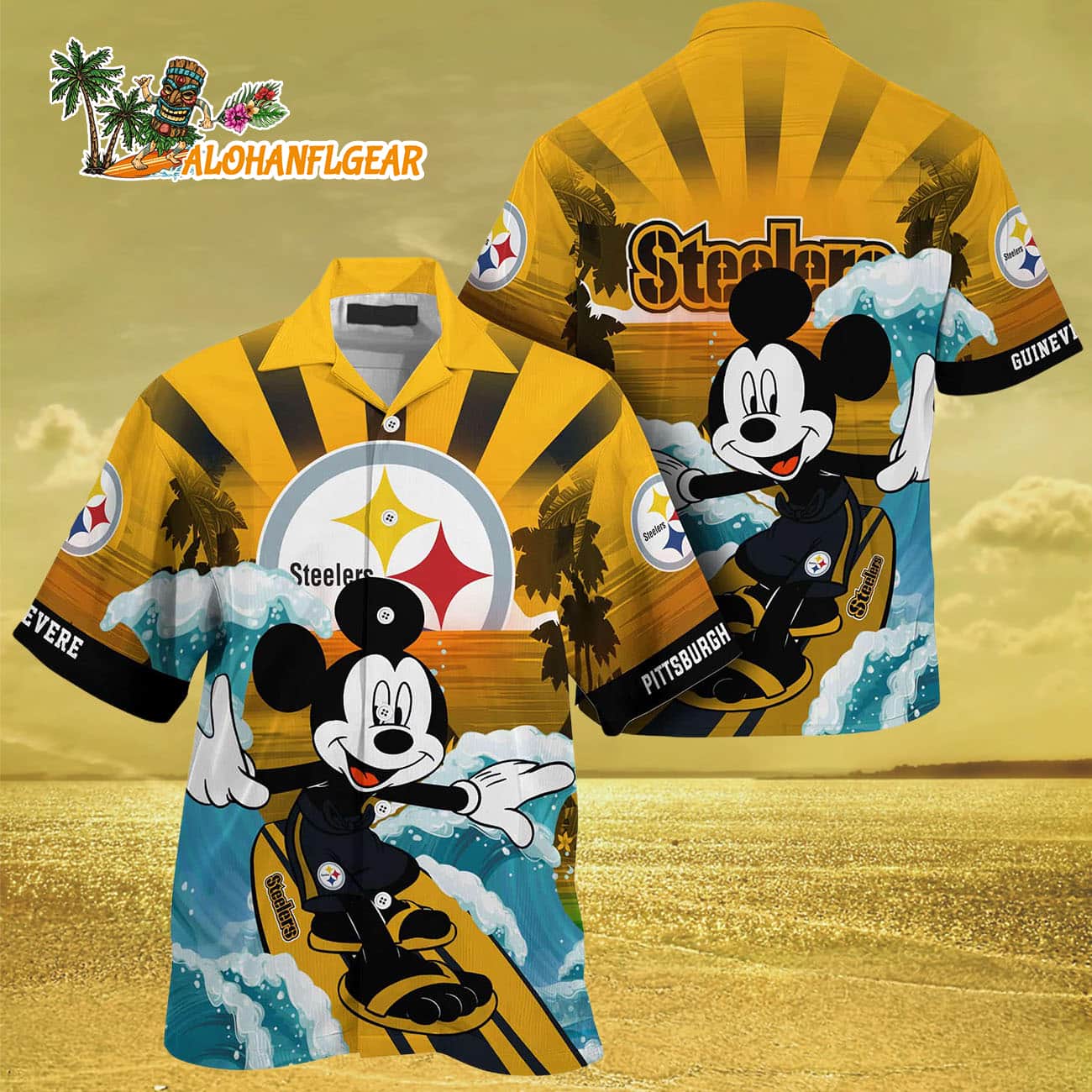 Pittsburgh Steelers Special Mickey Mouse Movies Design Summer Hawaiian Shirt, Pittsburgh Steelers Aloha Shirt Pittsburgh Steelers Special Mickey Mouse Movies Design Summer Hawaiian Shirt, Pittsburgh Steelers Aloha Shirt