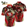 San Francisco 49Ers Hawaiian Shirt Lush Greenery Pitch Sport Shirts San Francisco 49ers Aloha Shirt 1