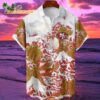 San Francisco 49ers Great Wave Hawaiian Shirt Custom Name And Number NFL Aloha Shirt 1
