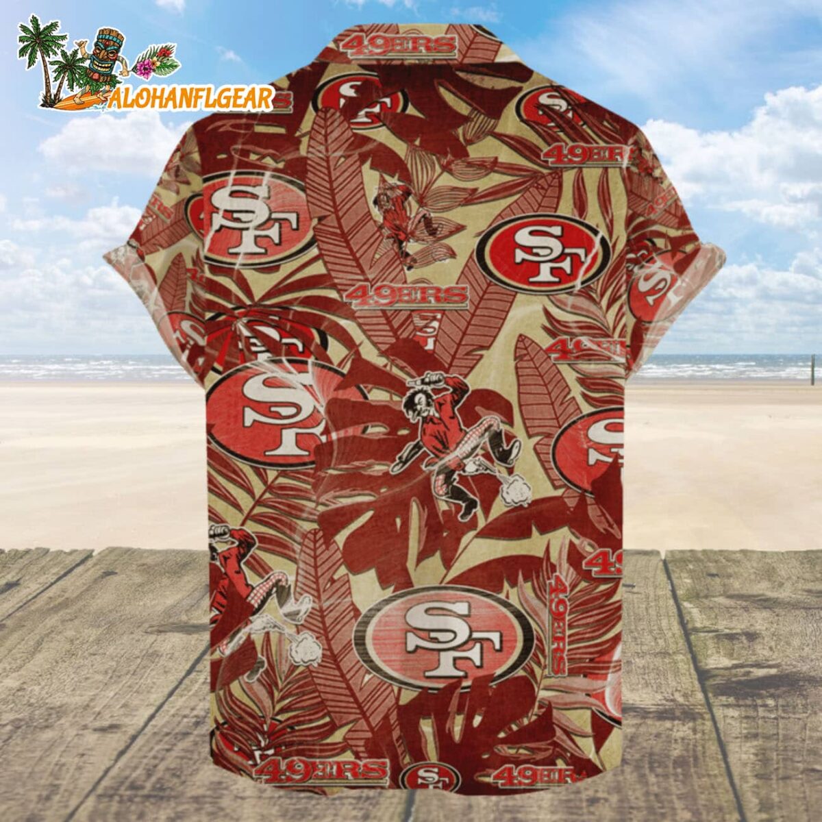 San Francisco 49ers Hawaiian Shirt Retro Logo Revolution NFL Aloha Shirt 2025 1 San Francisco 49ers Hawaiian Shirt Retro Logo Revolution NFL Aloha Shirt 2025 2