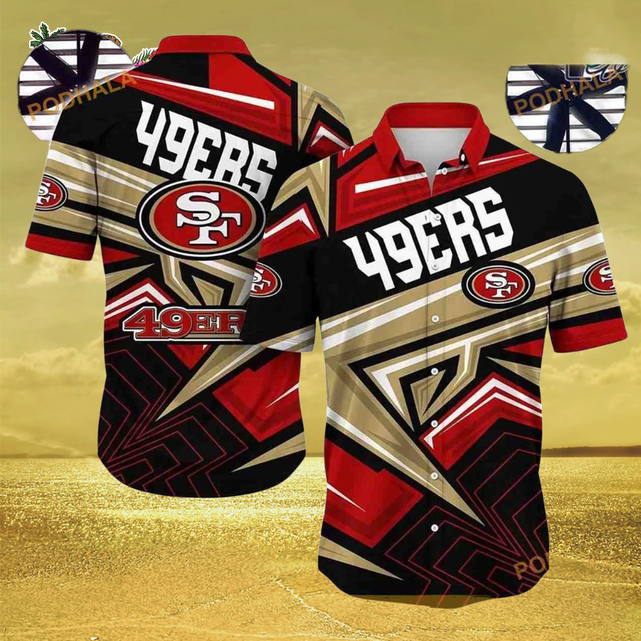 San Francisco 49ers Hawaiian Shirt Trending Summer For Sports Fans, San Francisco 49ers Aloha Shirt San Francisco 49ers Hawaiian Shirt Trending Summer For Sports Fans, San Francisco 49ers Aloha Shirt