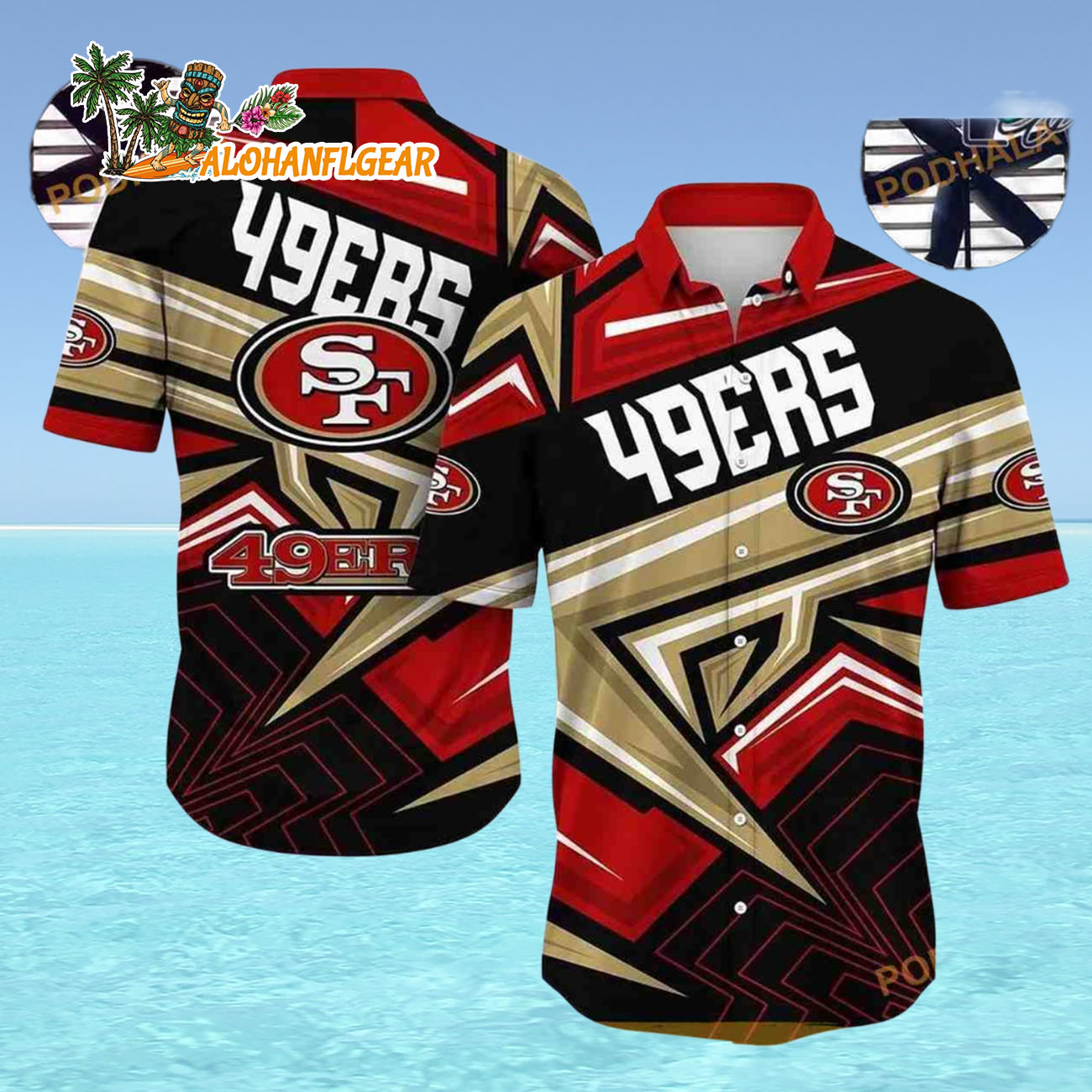 San Francisco 49ers Hawaiian Shirt Trending Summer For Sports Fans, San Francisco 49ers Aloha Shirt San Francisco 49ers Hawaiian Shirt Trending Summer For Sports Fans, San Francisco 49ers Aloha Shirt