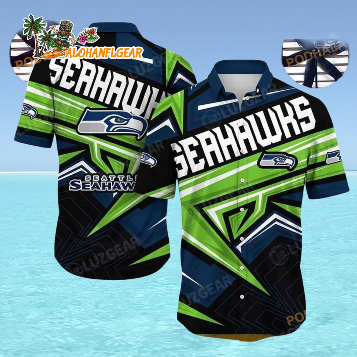 Seattle Seahawks Hawaiian Shirt Trending Summer For Sports Fans Seattle seahawks Aloha Shirt 4