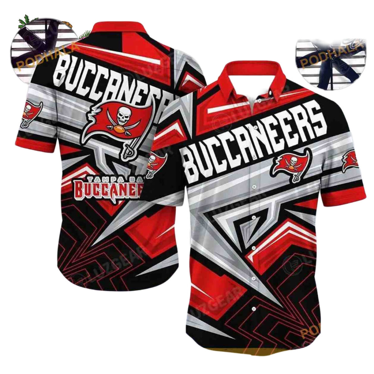 Tampa Bay Buccaneers Hawaiian Shirt Trending Summer For Sports Fans Tampa Bay Buccaneers Aloha Shirt 1