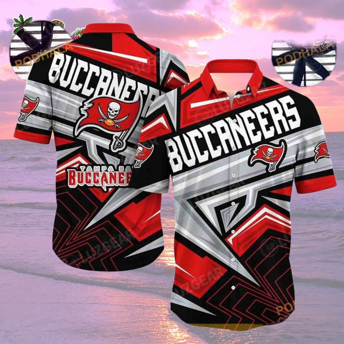 Tampa Bay Buccaneers Hawaiian Shirt Trending Summer For Sports Fans Tampa Bay Buccaneers Aloha Shirt 2