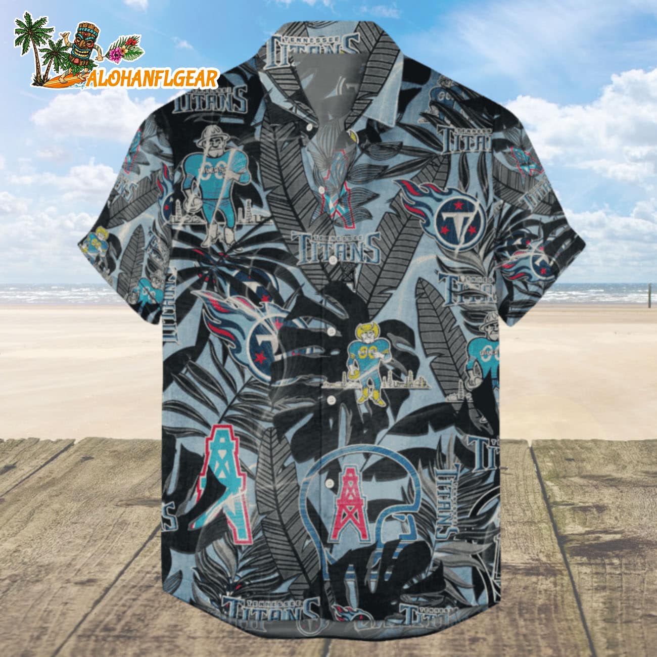 Tennessee Titans Hawaiian Shirt Retro Logo Revolution NFL Aloha Shirt 2025 Tennessee Titans Hawaiian Shirt Retro Logo Revolution NFL Aloha Shirt 2025