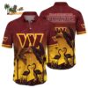 Washington Commanders Hawaii Shirt Funny Washington Commanders Aloha Shirt 1