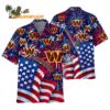 Washington Commanders Patriotic Celebration Hawaiian Shirt Washington Commander Aloha Shirt 1