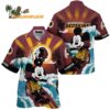 Washington Commanders Special Mickey Mouse Movies Design Summer Hawaiian Shirt Washington Commanders Aloha Shirt 1