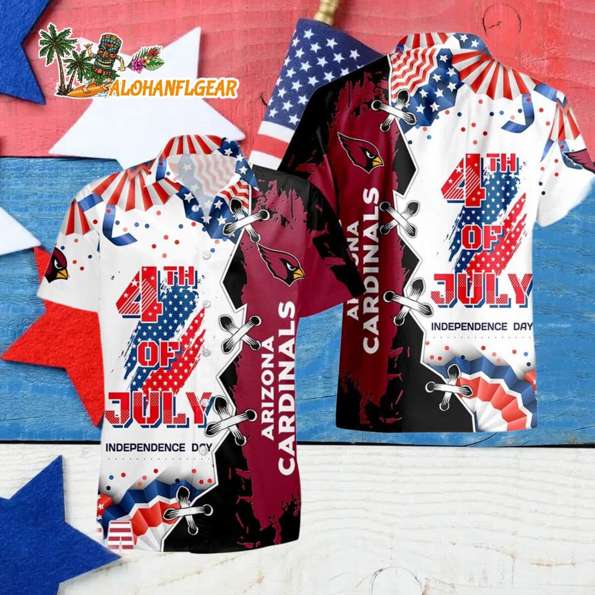 Arizona Cardinals Happy Independence Day Resurgence Hawaiian Shirt NFL Aloha Shirt 4 Arizona Cardinals Happy Independence Day Resurgence Hawaiian Shirt NFL Aloha Shirt 4