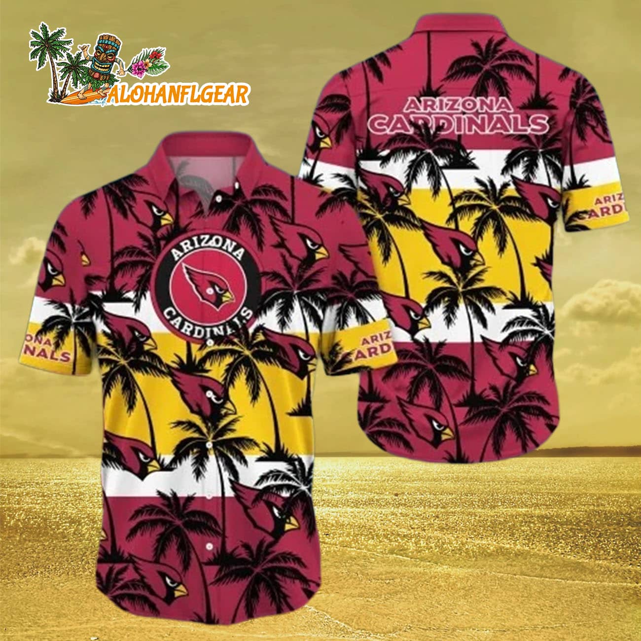 Arizona Cardinals Hawaiian Shirt Trending Summer Gift For Fan, Arizona Cardinals Aloha Shirt Arizona Cardinals Hawaiian Shirt Trending Summer Gift For Fan, Arizona Cardinals Aloha Shirt