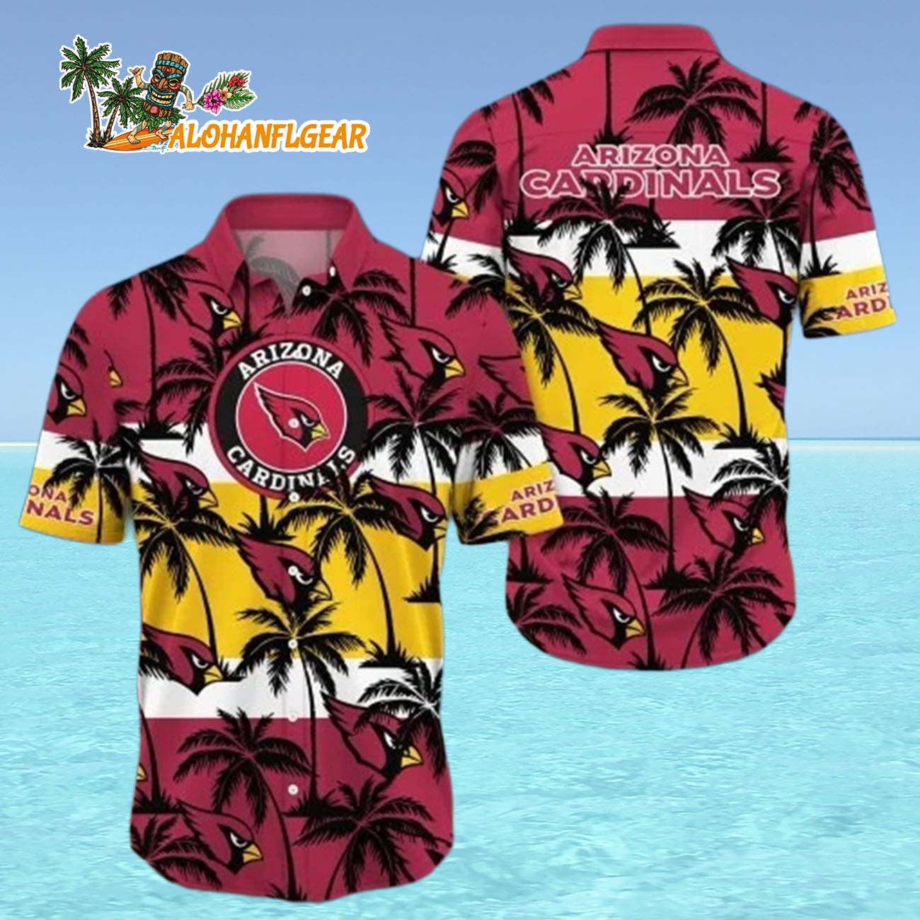 Arizona Cardinals Hawaiian Shirt Trending Summer Gift For Fan, Arizona Cardinals Aloha Shirt Arizona Cardinals Hawaiian Shirt Trending Summer Gift For Fan, Arizona Cardinals Aloha Shirt