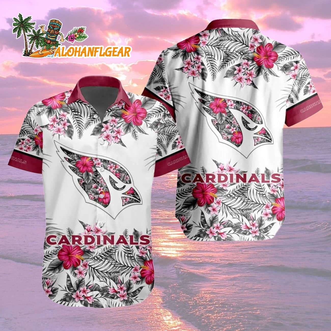 Arizona Cardinals Special Floral Tropical Team Spirit Hawaiian Shirt, Arizona Cardinals Aloha Shirt Arizona Cardinals Special Floral Tropical Team Spirit Hawaiian Shirt, Arizona Cardinals Aloha Shirt