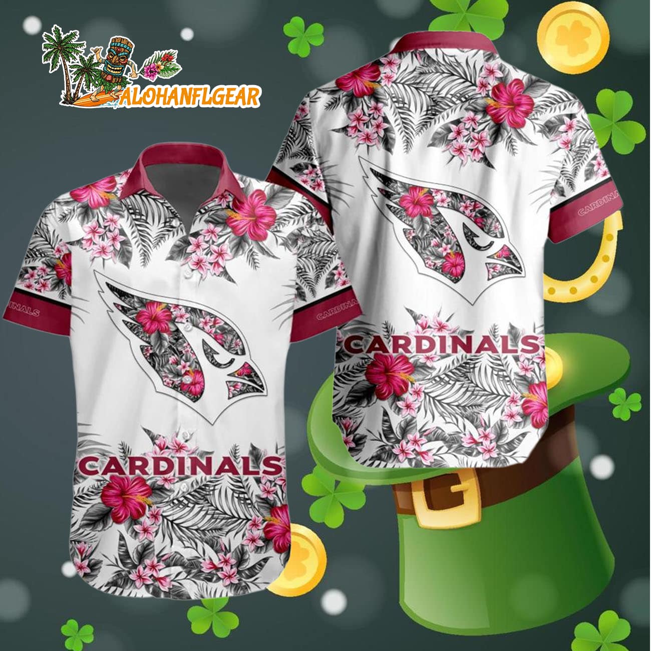 Arizona Cardinals Special Floral Tropical Team Spirit Hawaiian Shirt, Arizona Cardinals Aloha Shirt Arizona Cardinals Special Floral Tropical Team Spirit Hawaiian Shirt, Arizona Cardinals Aloha Shirt