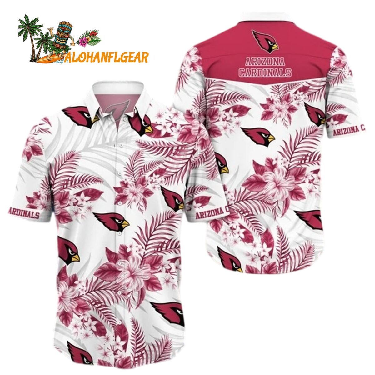 Arizona Cardinals Trending Hawaiian Shirt New Arrivals Arizona Cardinals Aloha Shirt 1