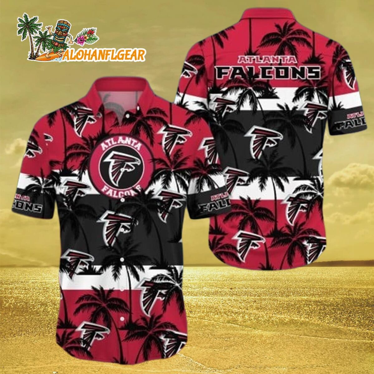 Atlanta Falcons Hawaiian Shirt Trending Summer Gift For Fan Atlanta Falcons Aloha Shirt 3