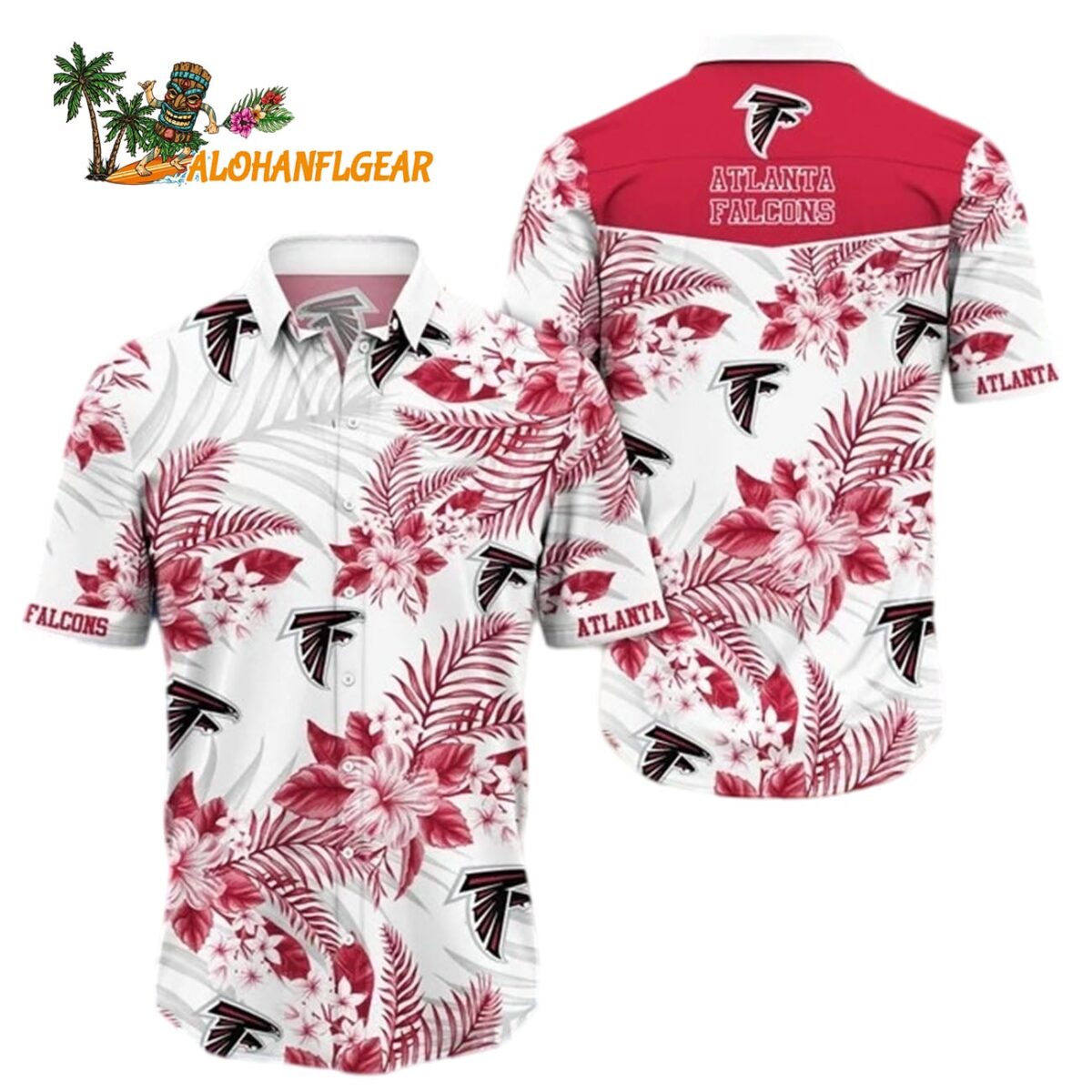 Atlanta Falcons Trending Hawaiian Shirt New Arrivals Atlanta Falcons Aloha Shirt 1