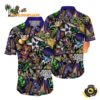 Baltimore Ravens Flower Tiki Me Off Hawaiian Shirt Baltimore Ravens Aloha Shirt 1