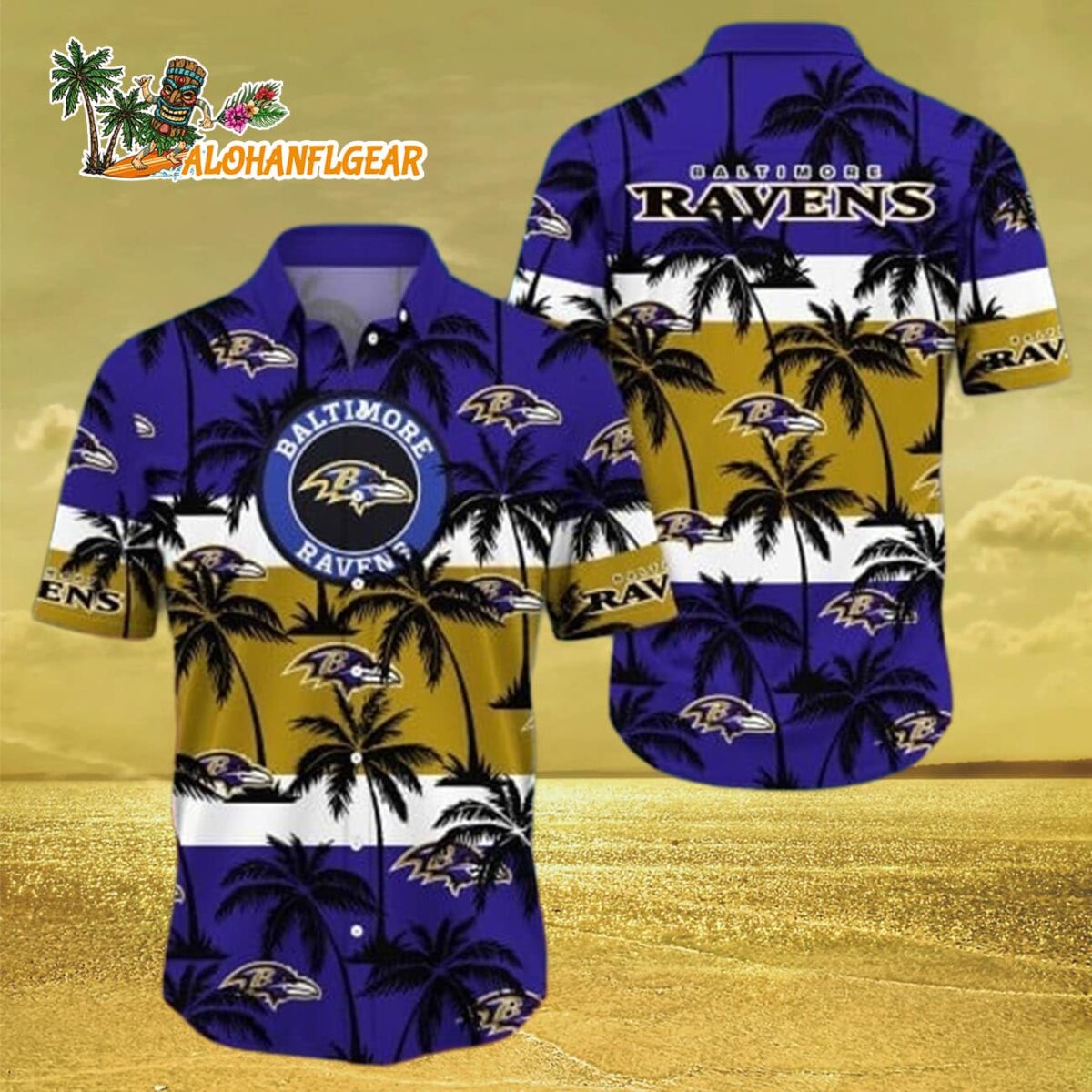 Baltimore Ravens Hawaiian Shirt Trending Summer Gift For Fan, Baltimore Ravens Aloha Shirt 2 Baltimore Ravens Hawaiian Shirt Trending Summer Gift For Fan Baltimore Ravens Aloha Shirt 3