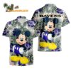 Baltimore Ravens Mickey Disney Limited Edition Hawaiian Shirt Baltimore Ravens Aloha Shirt 1