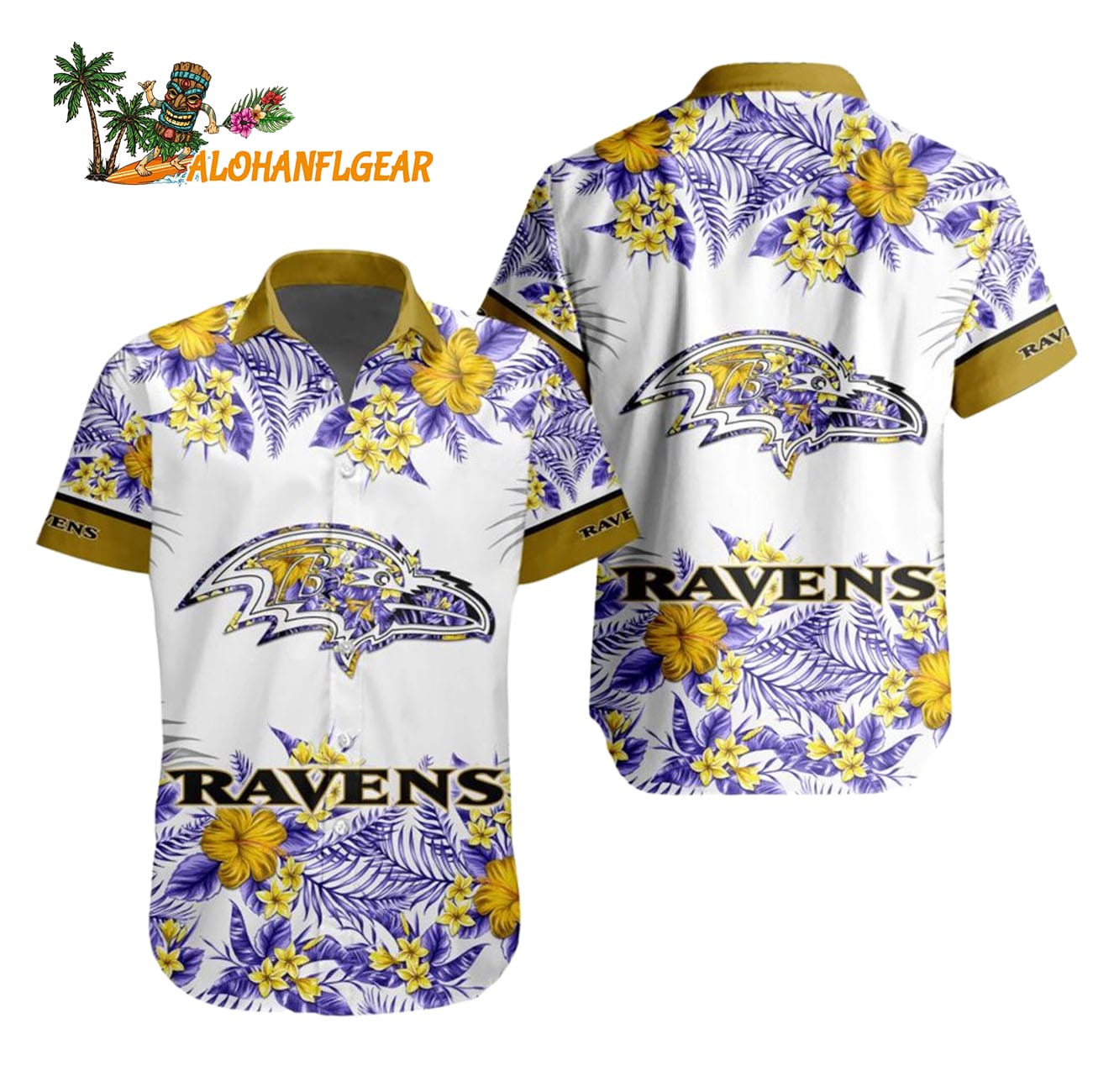 Baltimore Ravens Special Floral Tropical Team Spirit Hawaiian Shirt, Baltimore Ravens Aloha Shirt Baltimore Ravens Special Floral Tropical Team Spirit Hawaiian Shirt, Baltimore Ravens Aloha Shirt