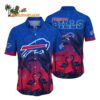 Buffalo Bills Flamingo And Flower Funny Hawaiian Shirt Buffalo Bills Aloha Shirt 1