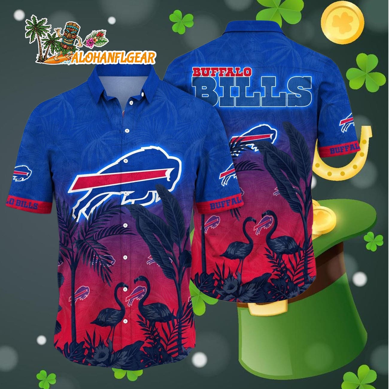 Buffalo Bills Flamingo And Flower Funny Hawaiian Shirt, Buffalo Bills Aloha Shirt Buffalo Bills Flamingo And Flower Funny Hawaiian Shirt, Buffalo Bills Aloha Shirt