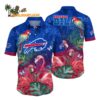 Buffalo Bills Flamingo And Flower Hawaiian Shirt Buffalo Bills Aloha Shirt 1