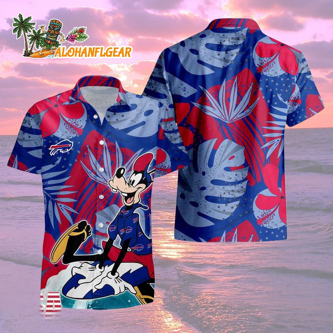 Buffalo Bills Goofy Disney Limited Edition Hawaiian Shirt, Buffalo Bills Aloha Shirt Buffalo Bills Goofy Disney Limited Edition Hawaiian Shirt, Buffalo Bills Aloha Shirt