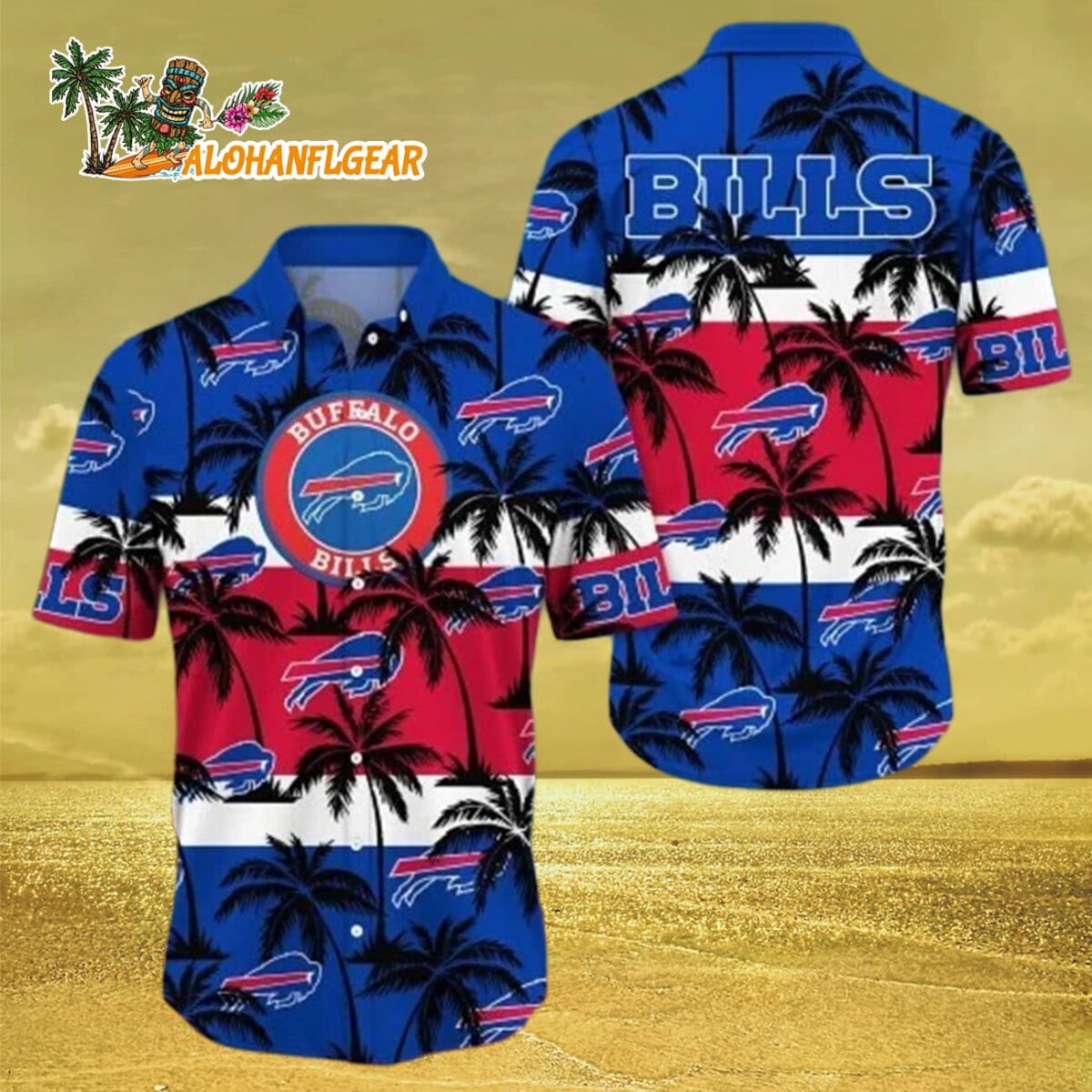 Buffalo Bills Hawaiian Shirt Trending Summer Gift For Fan Buffalo Bills Aloha Shirt 3
