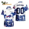Buffalo Bills Hibiscus Flower Custom Name Hawaiian Shirt NFL Aloha Shirt 1