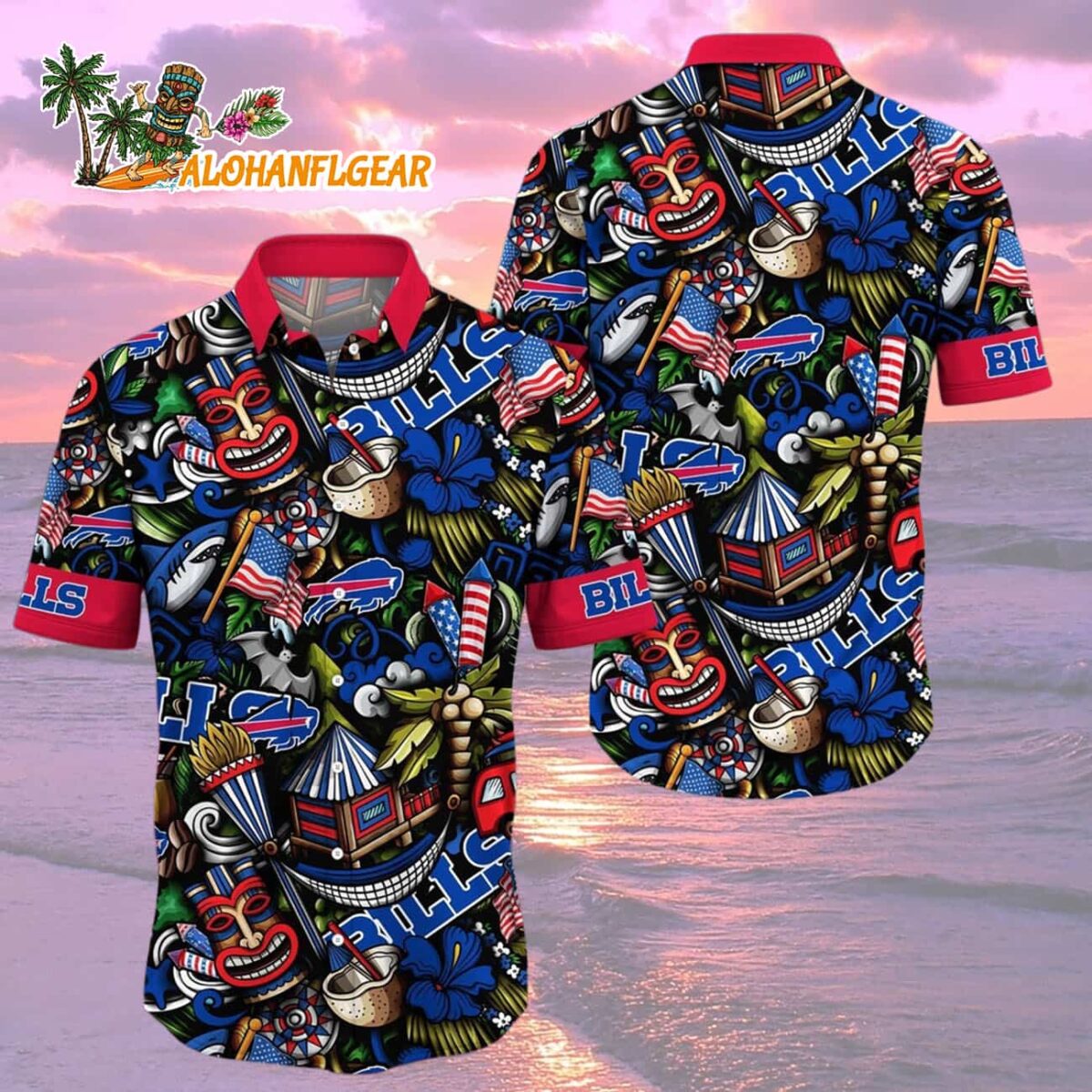 Buffalo Bills Tiki Me Off Hawaiian Shirt, Buffalo Bills Aloha Shirt 1 Buffalo Bills Tiki Me Off Hawaiian Shirt Buffalo Bills Aloha Shirt 2