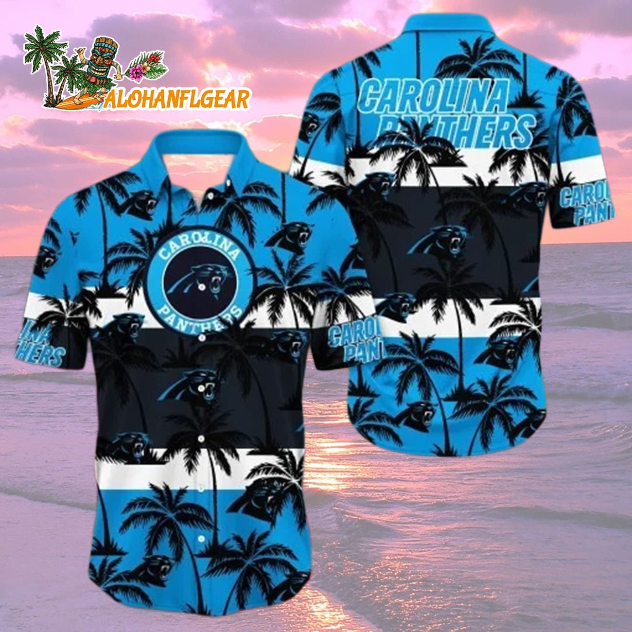 Carolina Panthers Hawaiian Shirt Trending Summer Gift For Fan, Carolina Panthers Aloha Shirt Carolina Panthers Hawaiian Shirt Trending Summer Gift For Fan, Carolina Panthers Aloha Shirt