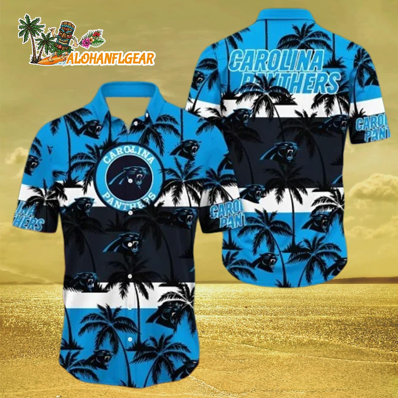 Carolina Panthers Hawaiian Shirt Trending Summer Gift For Fan, Carolina Panthers Aloha Shirt Carolina Panthers Hawaiian Shirt Trending Summer Gift For Fan, Carolina Panthers Aloha Shirt