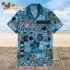 Carolina Panthers Hawaiian Tapa Patterns Hawaiian Shirt NFL Aloha Shirt 1