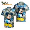 Carolina Panthers Mickey Disney Limited Edition Hawaiian Shirt Carolina Panthers Aloha Shirt 1