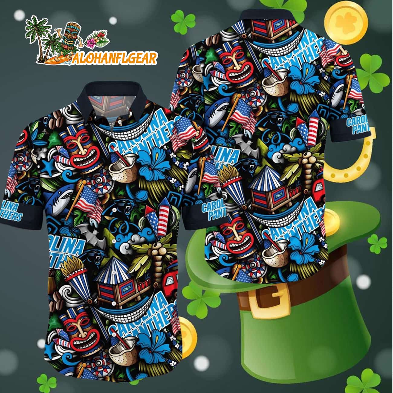 Carolina Panthers Tiki Me Off Hawaiian Shirt, Carolina Panthers Aloha Shirt Carolina Panthers Tiki Me Off Hawaiian Shirt, Carolina Panthers Aloha Shirt