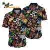 Chicago Bears Flower Tiki Me Off Hawaiian Shirt Chicago Bears Aloha Shirt 1